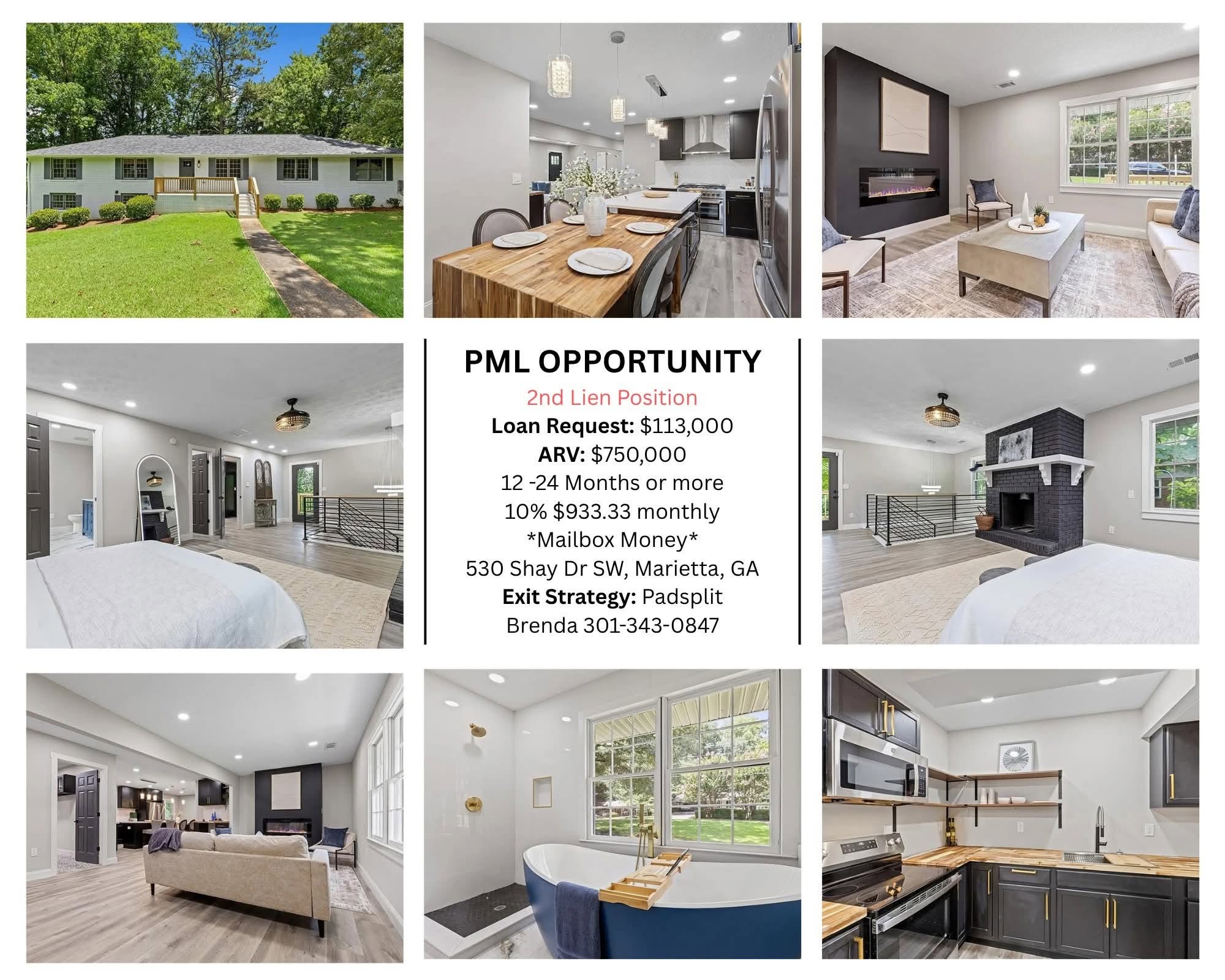 PML opportunity — 530 Shay Dr SW, Marietta, GA